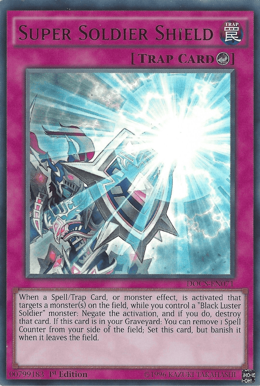 Super Soldier Shield [DOCS-EN071] Ultra Rare - Doe's Cards