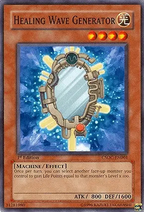 Healing Wave Generator [CSOC-EN001] Common - Doe's Cards