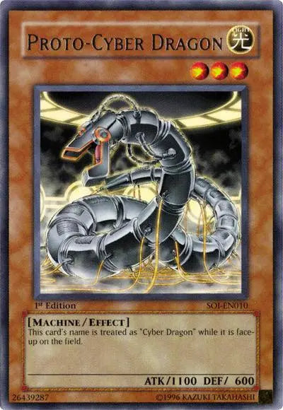 Proto-Cyber Dragon [SOI-EN010] Rare - Doe's Cards