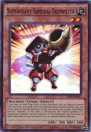 Superheavy Samurai Trumpeter [SECE-ENS02] Super Rare - Doe's Cards