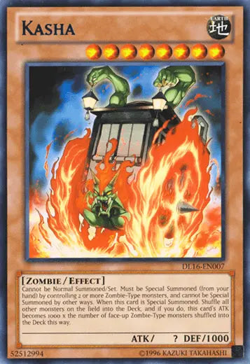 Kasha (Blue) [DL16-EN007] Rare - Doe's Cards