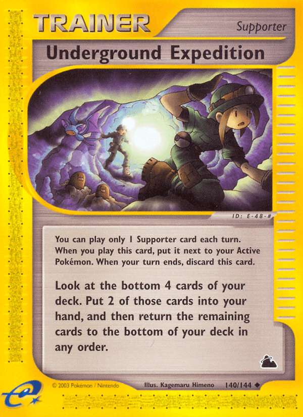 Underground Expedition (140/144) [Skyridge] - Doe's Cards