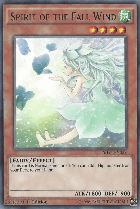 Spirit of the Fall Wind [SHVI-EN039] Rare - Doe's Cards