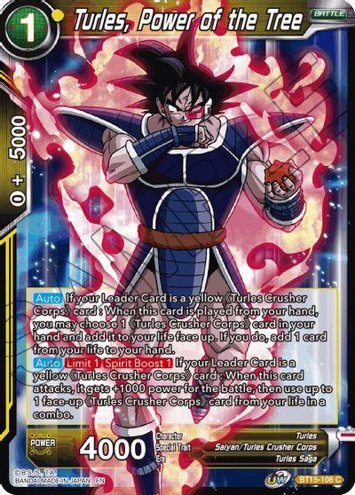 Turles, Power of the Tree (BT15-108) [Saiyan Showdown] - Doe's Cards