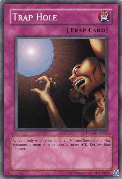 Trap Hole [DLG1-EN008] Common - Doe's Cards