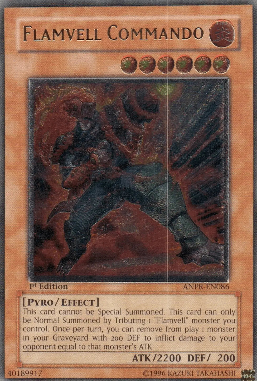 Flamvell Commando (UTR) [ANPR-EN086] Ultimate Rare - Doe's Cards