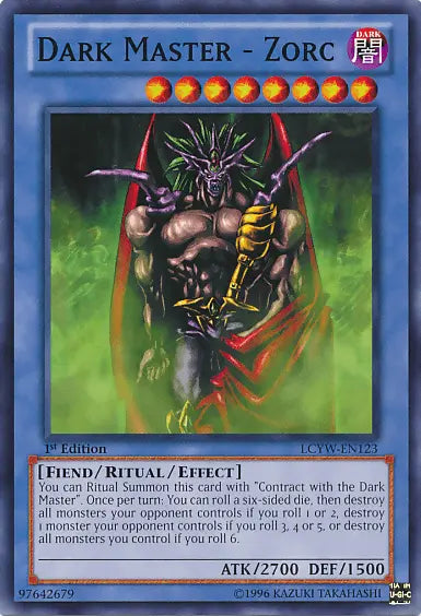 Dark Master - Zorc [LCYW-EN123] Common - Doe's Cards