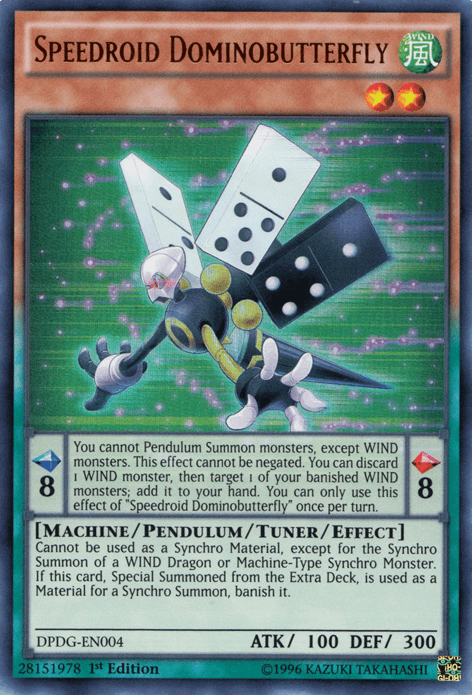 Speedroid Dominobutterfly [DPDG-EN004] Super Rare - Doe's Cards