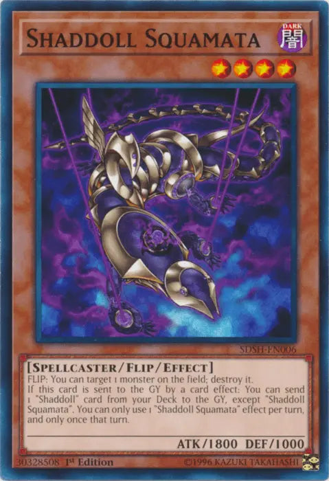 Shaddoll Squamata [SDSH-EN006] Common - Doe's Cards