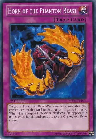 Horn of the Phantom Beast [SDOK-EN034] Common - Doe's Cards