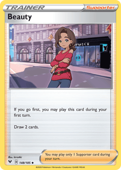 Beauty (148/185) [Sword & Shield: Vivid Voltage] - Doe's Cards