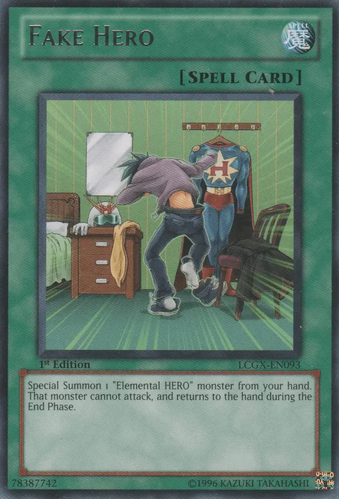 Fake Hero [LCGX-EN093] Rare - Doe's Cards