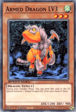 Armed Dragon LV3 [SGX1-ENC06] Common - Doe's Cards