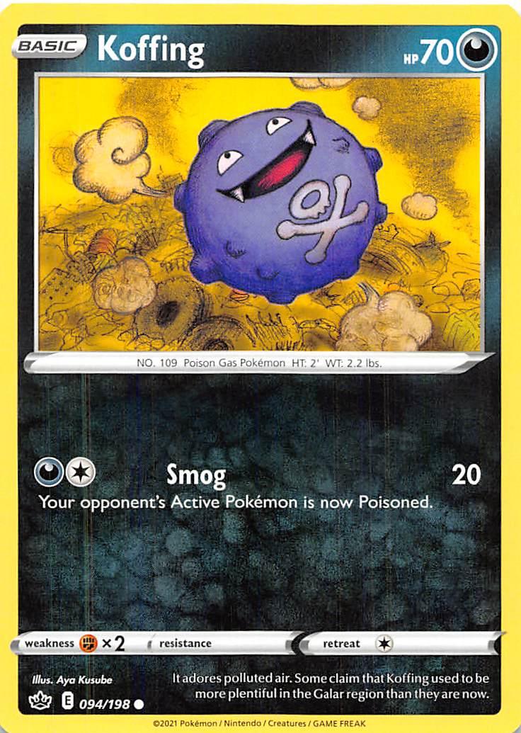 Koffing (094/198) [Sword & Shield: Chilling Reign] - Doe's Cards