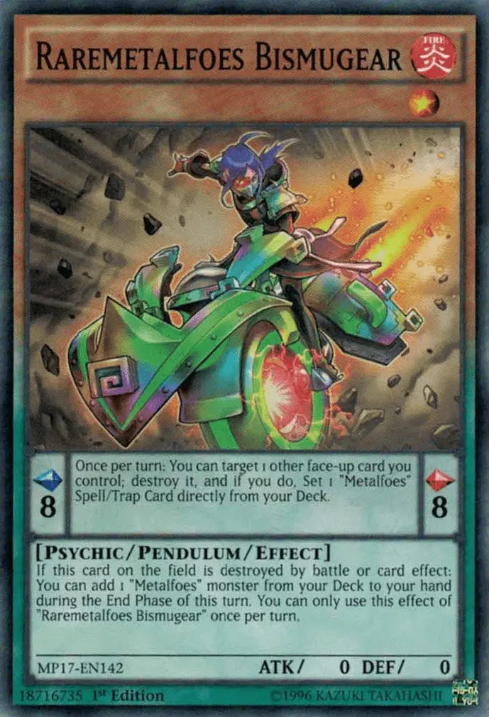 Raremetalfoes Bismugear [MP17-EN142] Common - Doe's Cards