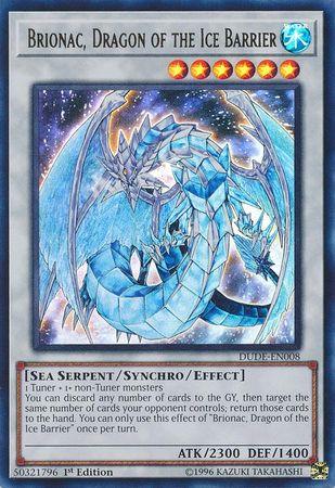 Brionac, Dragon of the Ice Barrier [DUDE-EN008] Ultra Rare - Doe's Cards