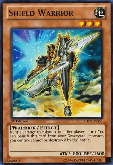 Shield Warrior [BP02-EN066] Common - Doe's Cards