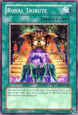 Royal Tribute [DR1-EN039] Common - Doe's Cards