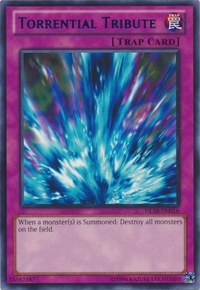 Torrential Tribute (Green) [DL18-EN016] Rare - Doe's Cards