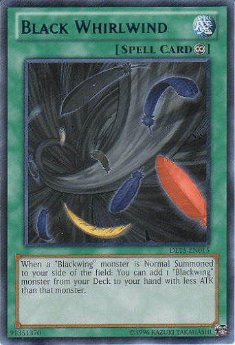 Black Whirlwind (Blue) [DL15-EN015] Rare - Doe's Cards