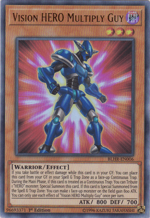 Vision Hero Multiply Guy [BLHR-EN006] Ultra Rare - Doe's Cards