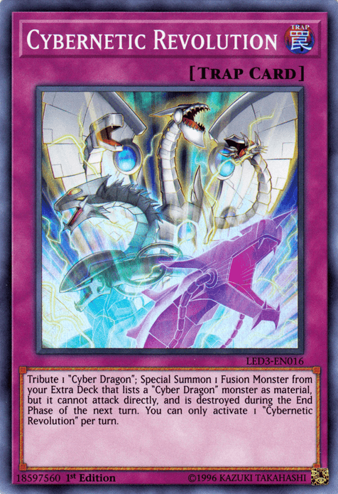 Cybernetic Revolution [LED3-EN016] Super Rare - Doe's Cards