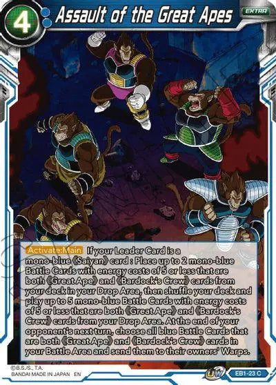 Assault of the Great Apes (EB1-23) [Battle Evolution Booster] - Doe's Cards