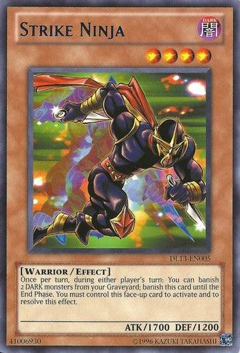 Strike Ninja (Blue) [DL13-EN005] Rare - Doe's Cards