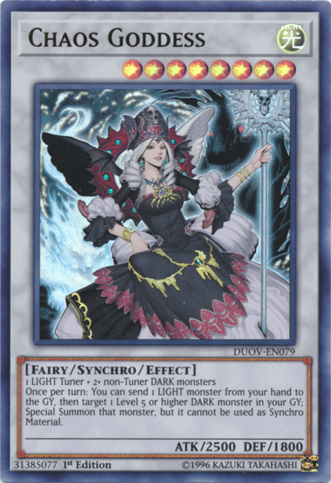 Chaos Goddess [DUOV-EN079] Ultra Rare - Doe's Cards