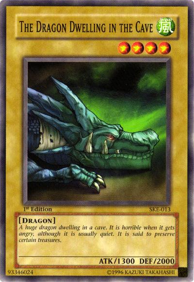 The Dragon Dwelling in the Cave [SKE-013] Common - Doe's Cards