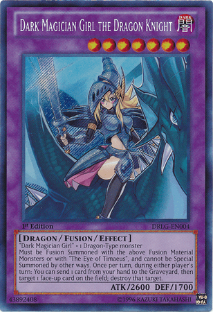 Dark Magician Girl the Dragon Knight [DRLG-EN004] Secret Rare - Doe's Cards