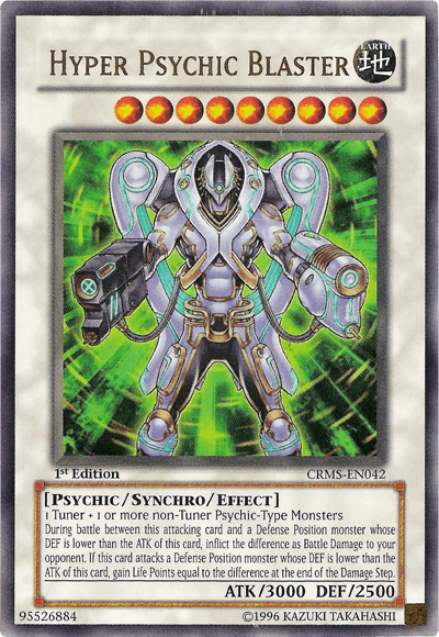 Hyper Psychic Blaster [CRMS-EN042] Ultra Rare - Doe's Cards