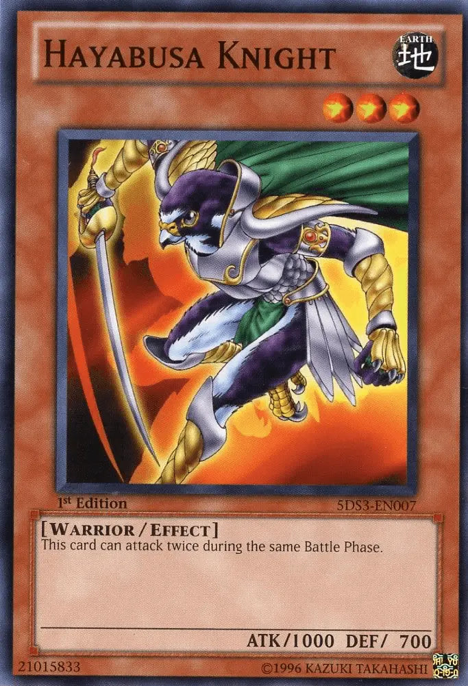 Hayabusa Knight [5DS3-EN007] Common - Doe's Cards