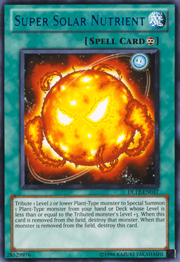 Super Solar Nutrient (Blue) [DL12-EN017] Rare - Doe's Cards