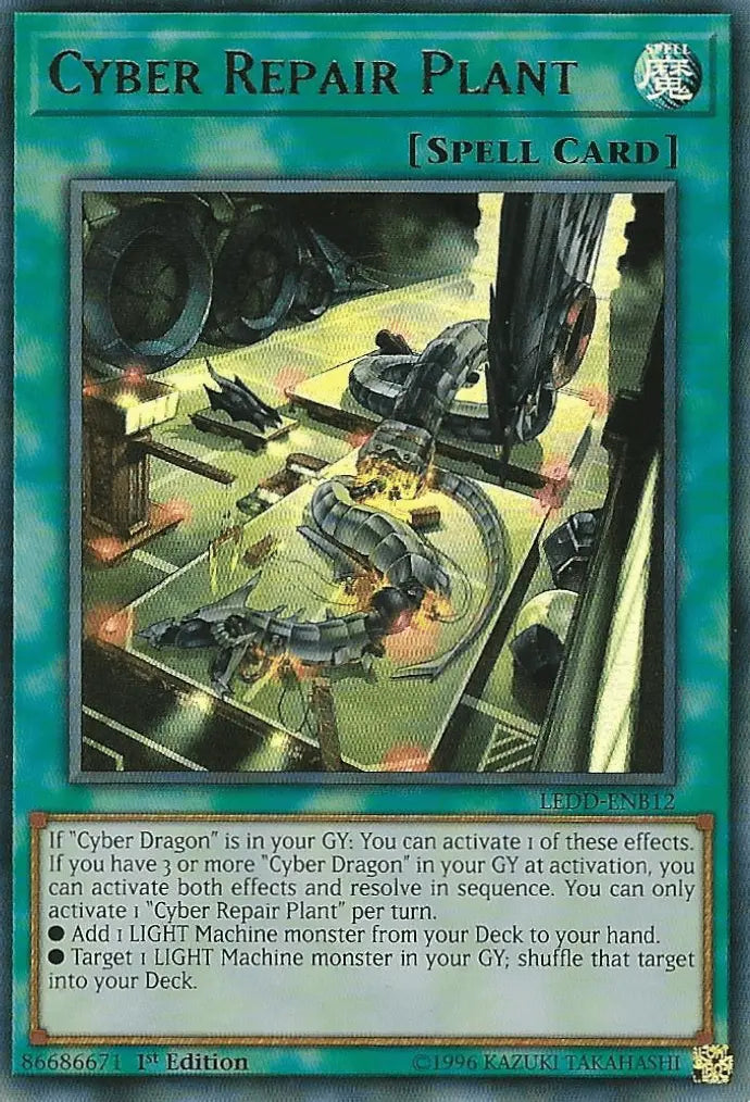 Cyber Repair Plant [LEDD-ENB12] Ultra Rare - Doe's Cards
