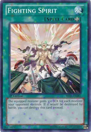 Fighting Spirit [BP01-EN081] Starfoil Rare - Doe's Cards