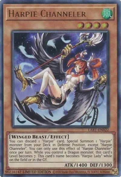 Harpie Channeler [LART-EN022] Ultra Rare - Doe's Cards