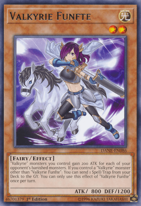 Valkyrie Funfte [DANE-EN086] Rare - Doe's Cards