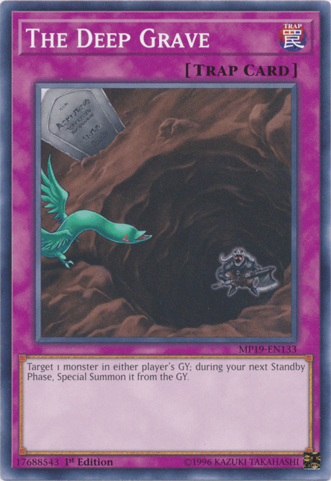 The Deep Grave [MP19-EN133] Common - Doe's Cards