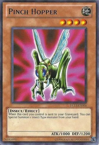 Pinch Hopper (Blue) [DL13-EN006] Rare - Doe's Cards