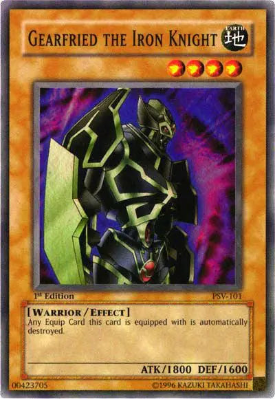 Gearfried the Iron Knight [PSV-101] Super Rare - Doe's Cards