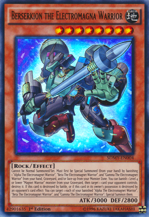 Berserkion the Electromagna Warrior [SDMY-EN004] Ultra Rare - Doe's Cards