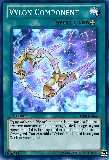 Vylon Component [HA06-EN025] Super Rare - Doe's Cards