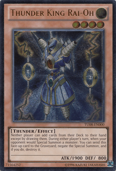 Thunder King Rai-Oh [TU08-EN000] Ultimate Rare - Doe's Cards