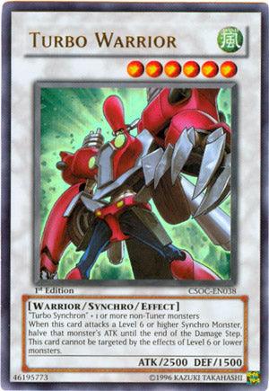 Turbo Warrior [CSOC-EN038] Ultra Rare - Doe's Cards