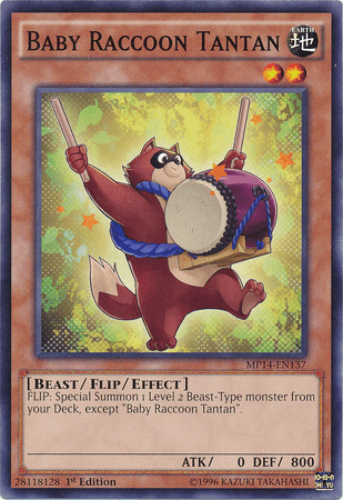 Baby Raccoon Tantan [MP14-EN137] Common - Doe's Cards