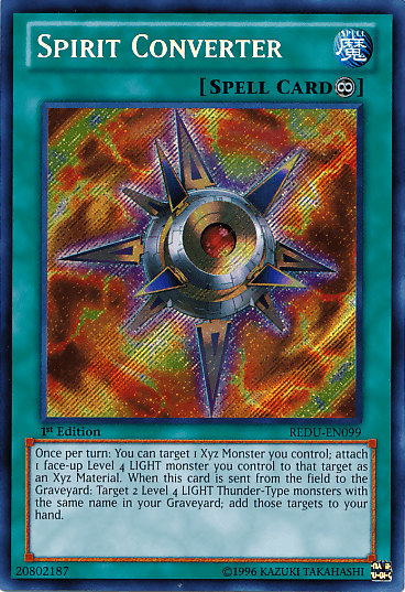 Spirit Converter [REDU-EN099] Secret Rare - Doe's Cards