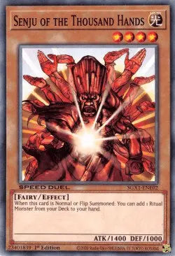 Senju of the Thousand Hands [SGX1-ENE02] Common - Doe's Cards