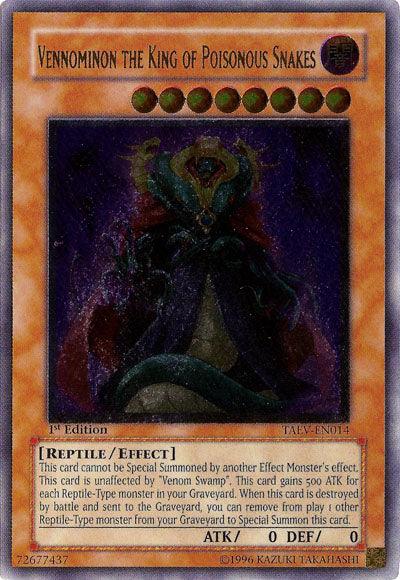 Vennominon the King of Poisonous Snakes [TAEV-EN014] Ultimate Rare - Doe's Cards