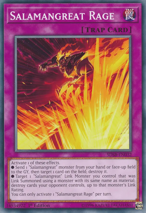 Salamangreat Rage [SDSB-EN032] Common - Doe's Cards